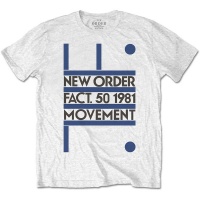 New Order Movement Menâ€™s White T-Shirt Photo