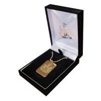 Newcastle United - Gold Plated Dog Tag and Chain Photo