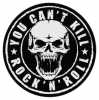 Generic - You Can't Kill Rock N Roll Standard Patch Photo