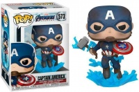 Funko Pop! Movies - Avengers Endgame - Captain America With Shield Pop Vinyl Figure Photo