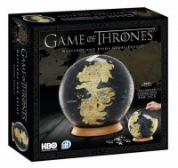 4D Cityscape - Game of Thrones Globe 9" 4D Puzzle Photo