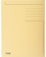 Exacompta - Folder: Pre-Printed 3-Flap Folder Forever - 24x32cm - Cream Photo