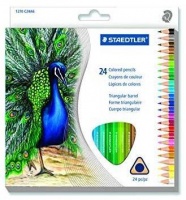 Staedtler - Pencil Crayons Full Length 24'S - Triangular Artist Photo