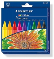 Staedtler - Noris Club Super Jumbo 9'S Wax Crayons Assorted Photo