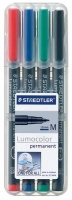 Staedtler - Lumocolor Medium Wallet 4 Koki Pens Photo