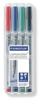 Staedtler - Lumocolor Non-Permanent Medium Wallet 4 Koki Pens Photo