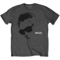 Paul Weller - Glasses Pic Men's T-Shirt - Charcoal Photo
