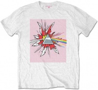 Pink Floyd - Lichtenstein Prism Men's T-Shirt - White Photo
