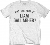 Liam Gallagher - Who the Fuck...Men's T-Shirt - White Photo