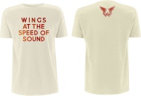 Paul McCartney - Wings At the Speed of Sound Men's T-Shirt - Sand Photo