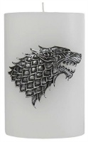 Insight Editions Game of Thrones - Stark - Sculpted Insignia Candle Photo