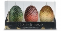 Insight Editions Game of Thrones - Sculpted Insignia Candle Set of 3 Photo