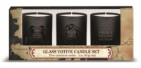 Insight Editions Game of Thrones - Glass Votive Set of 3 Photo