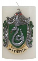 Insight Editions Harry Potter - Slytherin - Sculpted Insignia Candle Photo