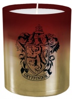 Insight Editions Harry Potter - Gryffindor - Large Glass Candle Photo