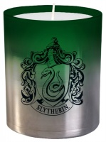 Insight Editions Harry Potter - Slytherin - Large Glass Candle Photo