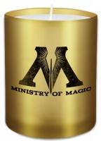 Insight Editions Harry Potter - Ministry Of Magic - Glass Votive Candle Photo