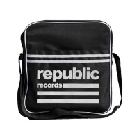 Republic - Logo Striped Messenger Record Bag Photo