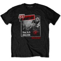 Guns N' Roses - One In a Million Men’s Black T-Shirt Photo