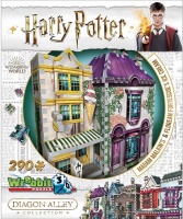 Harry Potter - Diagon Alley Collection - Madam Malkins & Florean Fortescues 3D Puzzle Photo