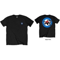 The Jam Spray Target Logo Back Print Menâ€™s Black T-Shirt Photo
