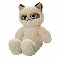 Rosewood - Toy Grumpy Cat Floppy Plush Cat Photo