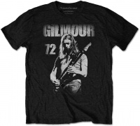 David Gilmour - 72 Men's T-Shirt- Black Photo