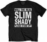 Eminem - The Real Slim Shady Men's T-Shirt - Black Photo