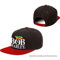 Bob Marley - Logo Snapback Cap - Black Photo