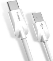 Romoss USB to USB Type-C Cable 1m - White Photo