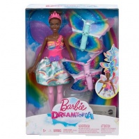 Mattel - Barbie Dreamtopia Fairy with Flying Wings African American Photo