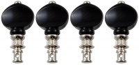 Gotoh UKB Ukulele Machine Head Set with Black Oval Buttons Photo
