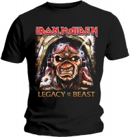 Iron Maiden - Legacy Aces Men's T-Shirt - Black Photo