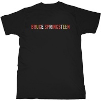 Bruce Springsteen - Logo Men's T-Shirt - Black Photo