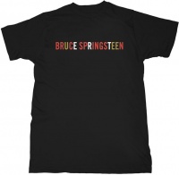 Bruce Springsteen - Logo Men's T-Shirt - Black Photo