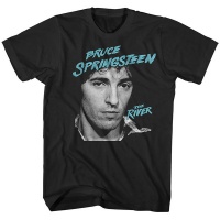 Bruce Springsteen - River 2016 Men's T-Shirt - Black Photo