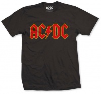 AC/DC - Logo Boys T-Shirt - Black Photo