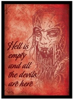 Legion Supplies - Card Sleeves - Hell Is Empty Photo
