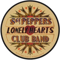 The Beatles - Vintage Sgt Pepper Drum Standard Patch Photo