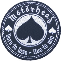 Motorhead - Born to Lose Live to Win Patch Photo