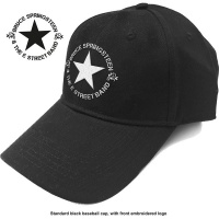 Bruce Springsteen - Circle Star Logo Baseball Cap - Black Photo