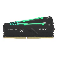 HyperX Kingston 16GB DDR4-3000 Hyper-X RGB Fury Memory with Heatsink - CL15 Photo