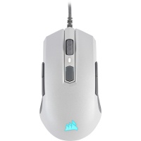 Corsair M55 RGB Pro White - FPS Optical Ambidextrous Multi-Grip Gaming Mouse Photo