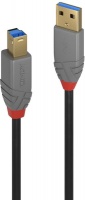 Lindy 1m USB 3.0 Type-A to Type-B Cable - Black Photo