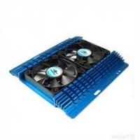Vantec HCP-3502A - plastic 2x3800rpm 60mm fan 28cfm - for 3.5" HDD in 3.5" bay Photo