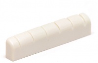 Graphtech LC-6010-10 NuBone 3/16" Slotted Electric Guitar Nut for Gibson Style Guitars - White Photo