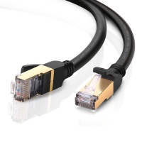 Ugreen 3m Cat7 STP Lan Cable - Black Photo