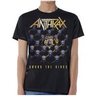 Anthrax Among the Kings Menâ€™s Black T-Shirt Photo