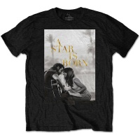 A Star Is Born Jack & Ally Movie Poster Menâ€™s Black T-Shirt Photo