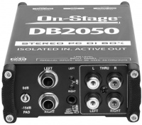 On Stage On-Stage DB2050 Active Stereo Multi-Media DI Box Photo
